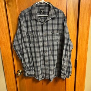 RedHead Blue Plaid Shirt